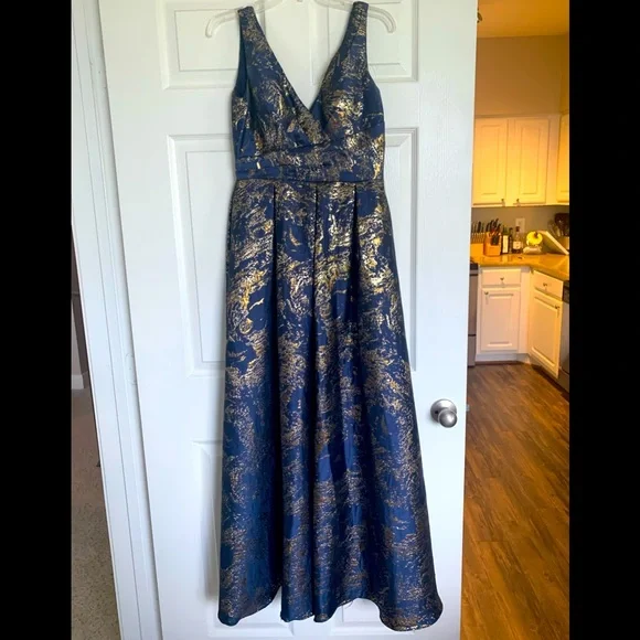 green emerald velvet dress Carmen Marc Valvo 80s Cream Evening Gown 10  Sophia's Gallery